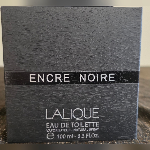Lalique Encre Noire Men's Cologne And Eau De Toilette Spray Set - Picture 3 of 6